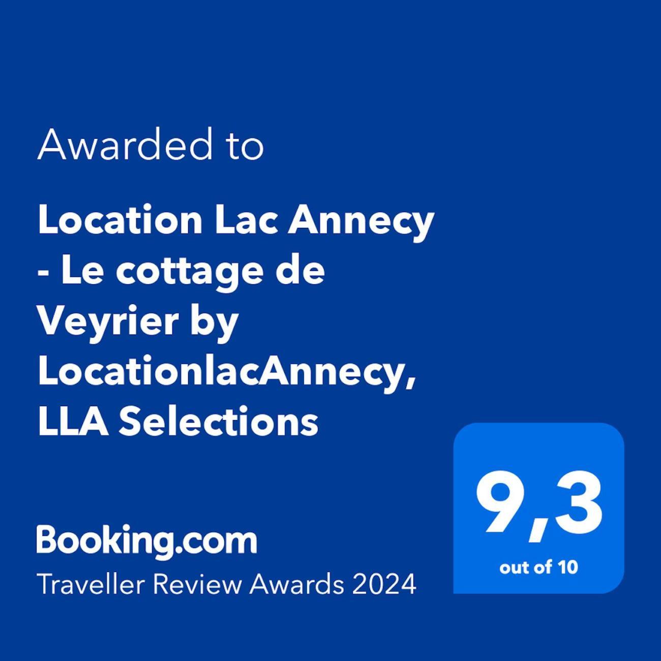 Le Cottage De Veyrier, Tres Jolie Vue Lac - Lla Selections By Location Lac Annecy Exterior foto